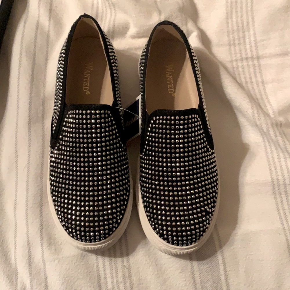 Rhinestone Sneakers- NWT